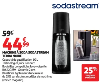 Machine à soda Sodastream Terra Noire