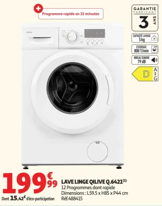 LAVE LINGE QILIVE Q.6421