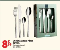 LA MÉNAGÈRE 16 PIÈCES ACTUEL