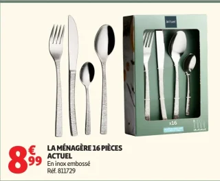 LA MÉNAGÈRE 16 PIÈCES ACTUEL