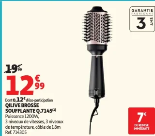Qilive Brosse Soufflante Q.7145