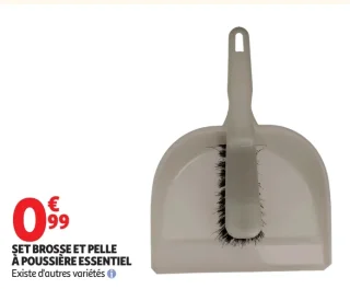 Set brosse et pelle à poussière ESSENTIEL