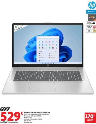 Ordinateur portable HP 17-CP2062NF