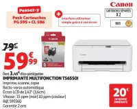 IMPRIMANTE MULTIFONCTION CANON TS6550I