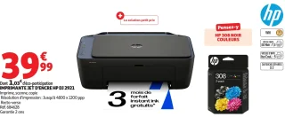 IMPRIMANTE JET D'ENCRE HP DJ 2921