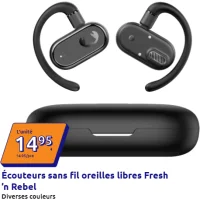Écouteurs sans fil oreilles libres Fresh 'n Rebel