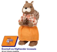 Écureuil ou Highlander écossais