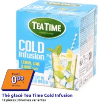 Thé glacé Tea Time Cold Infusion