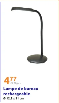 Lampe de bureau rechargeable