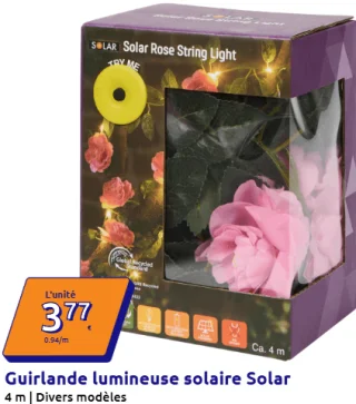 Guirlande lumineuse solaire Solar