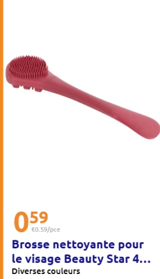 Brosse nettoyante pour le visage Beauty Star