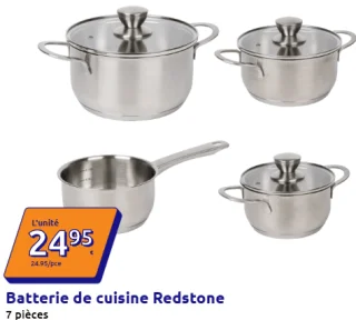 Batterie de cuisine Redstone