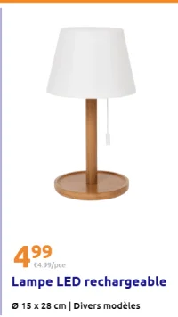Lampe LED rechargeable