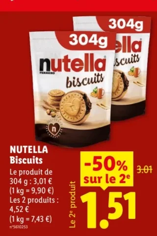 NUTELLA Biscuits