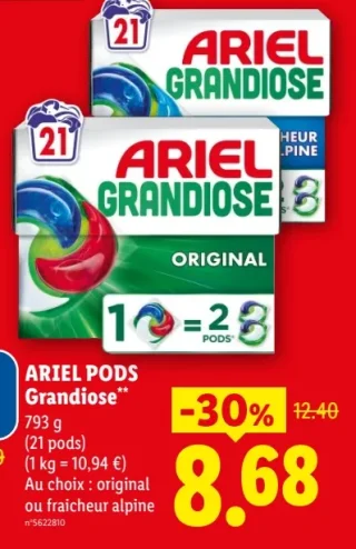 Ariel Pods Grandiose