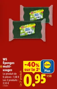 W5 Éponges multi-usages