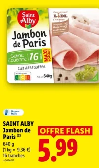 Saint Alby Jambon de Paris