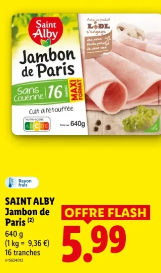Saint Alby Jambon de Paris
