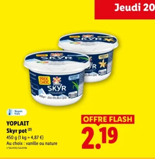 YOPLAIT Skyr pot