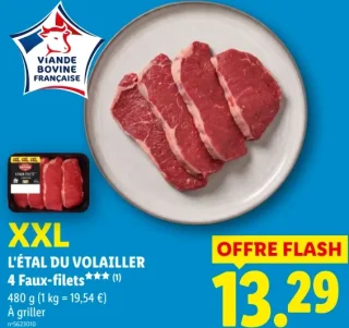 XXL L'ÉTAL DU VOLAILLER 4 Faux-filets