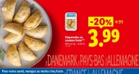 Empanadas au saumon fumé
