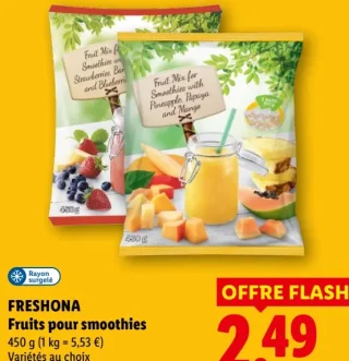 FRESHONA Fruits pour smoothies