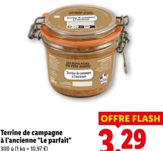 Terrine de campagne à l'ancienne "Le parfait" Les Bons Pâtés du Père André