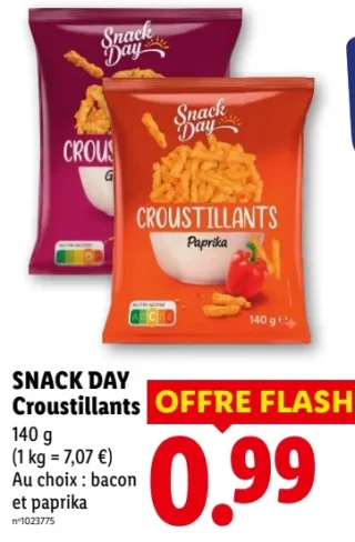 SNACK DAY Croustillants