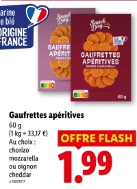 Snack Day Gaufrettes apéritives