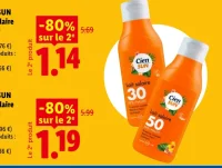 CIEN SUN Lait solaire FPS 30 / FPS 50