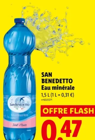 San Benedetto Eau minérale