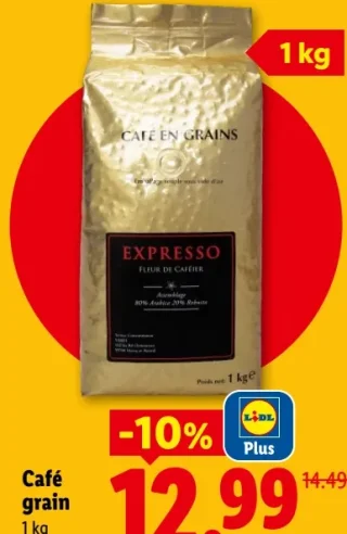 Café grain Expresso Fleur de Caféier
