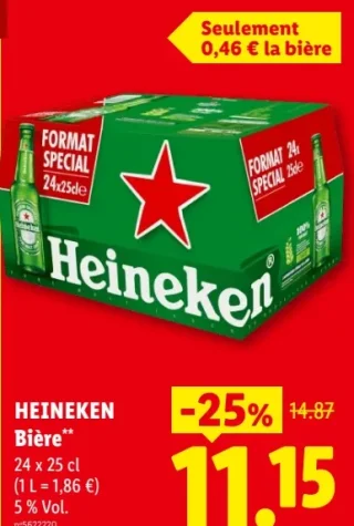 Heineken Bière