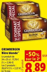 Grimbergen Bière blonde