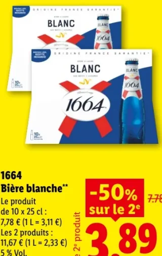 1664 Bière blanche