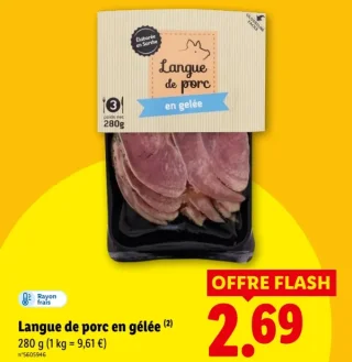 Langue de porc en gelée