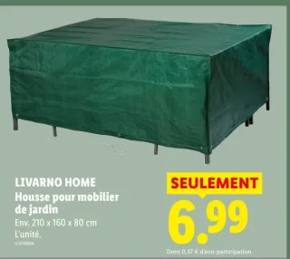 LIVARNO HOME Housse pour mobilier de jardin