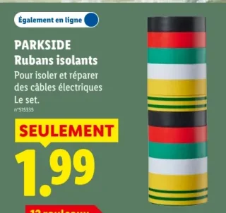 PARKSIDE Rubans isolants