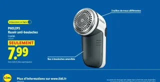 PHILIPS Rasoir anti-bouloches
