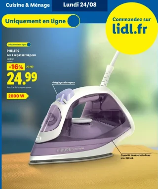 PHILIPS Fer à repasser vapeur
