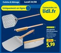 GRILLMEISTER Ustensile pour pizzas