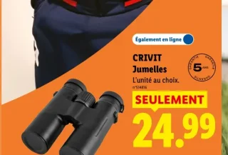 CRIVIT Jumelles