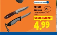 CRIVIT Couteau