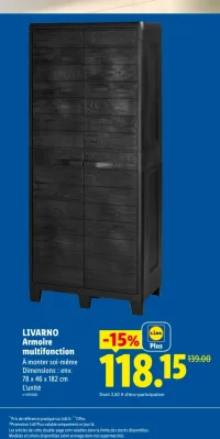 LIVARNO Armoire multifonction