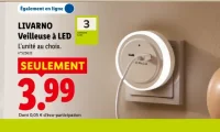 LIVARNO Veilleuse à LED