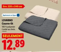 LIVARNO Couvre-lit