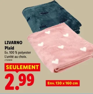 LIVARNO Plaid