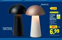 LIVARNO Lampe de bureau LED sans fil