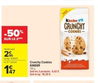 Crunchy Cookies KINDER