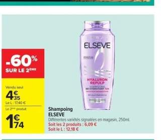 Shampoing ELSEVE